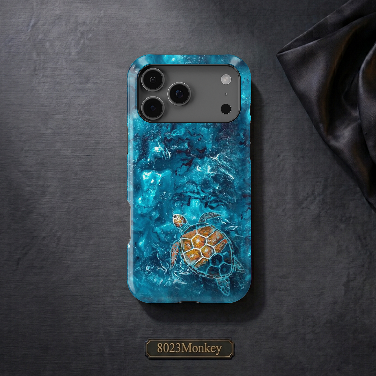 Ocean Sea Turtle MgaSafe Tough Cover for iPhone and Samsung