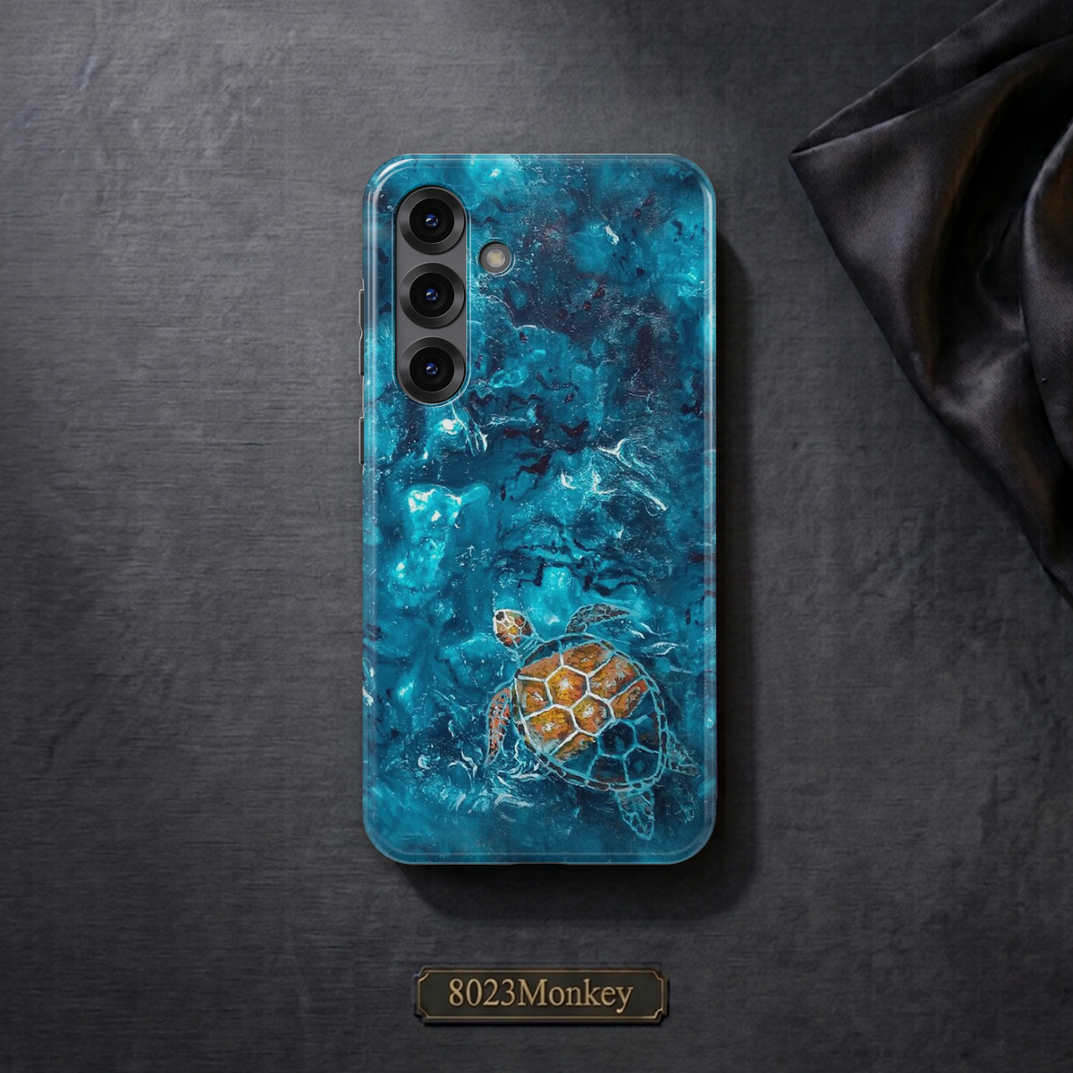 Ocean Sea Turtle MgaSafe Tough Cover for iPhone and Samsung