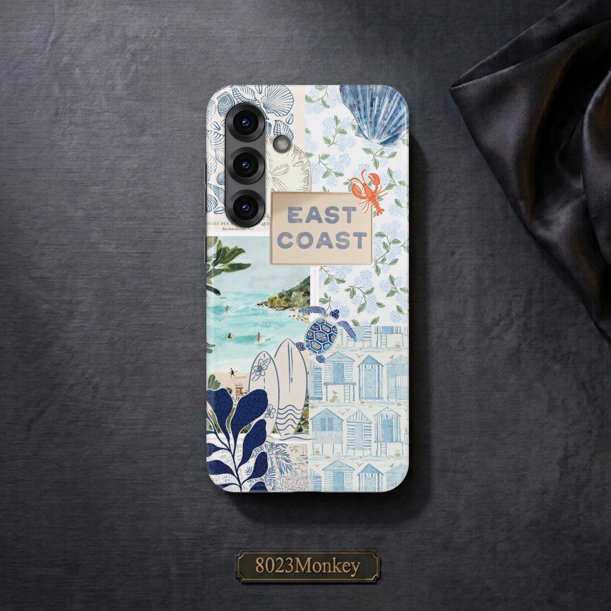East Coast Beach Collage MgaSafe Tough Phone Case for iPhone and Samsung