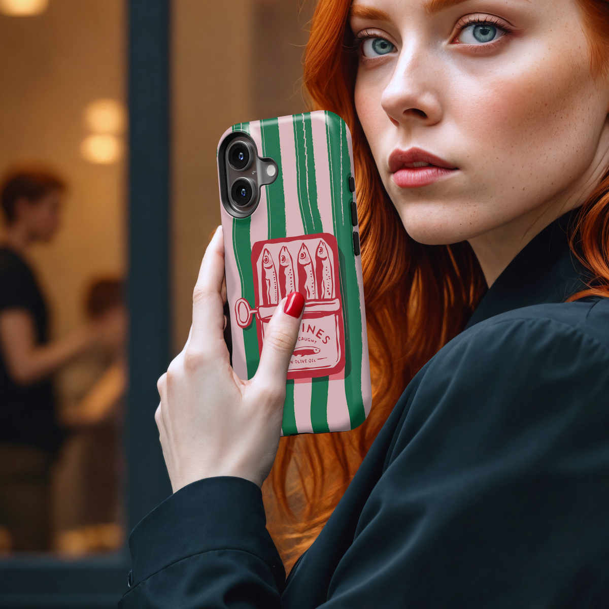 Retro Sardine Can MgaSafe Tough Phone Case for iPhone and Samsung