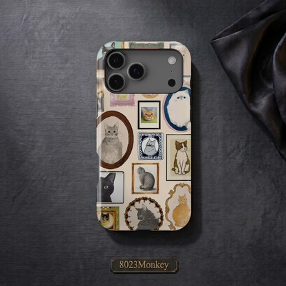 Framed Cat Collage MgaSafe Tough Cover for iPhone and Samsung