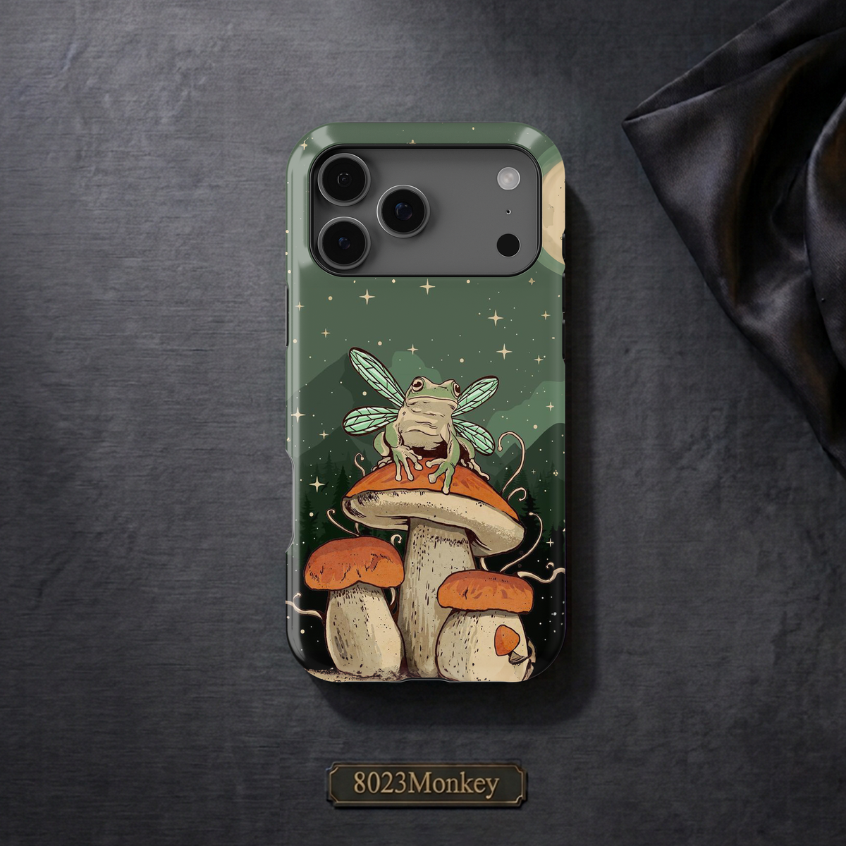 Fairy Wing Frog Mushroom MgaSafe Tough Cover for iPhone and Samsung