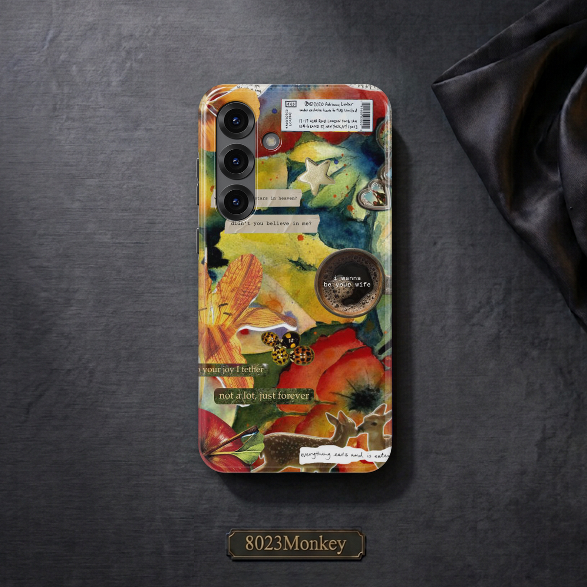 Aesthetic Nature Scrapbook Collage MgaSafe Tough Cover for iPhone and Samsung