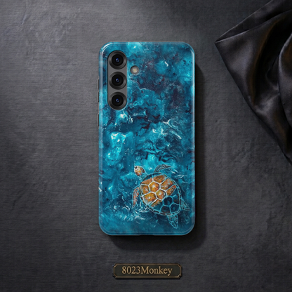 Ocean Sea Turtle MgaSafe Tough Cover for iPhone and Samsung