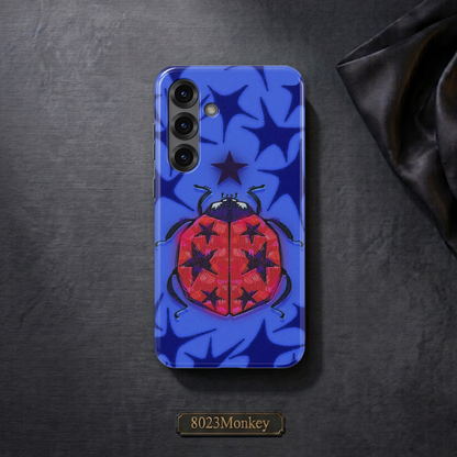 Artistic Star Ladybug MgaSafe Tough Cover for iPhone and Samsung