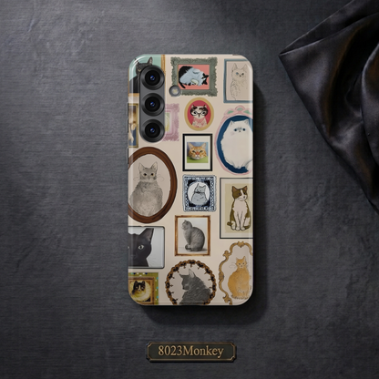 Framed Cat Collage MgaSafe Tough Cover for iPhone and Samsung