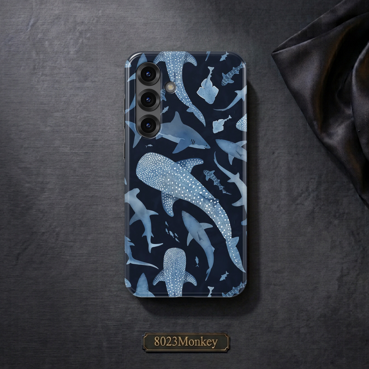 Shark Collage MgaSafe Tough Phone Case for iPhone and Samsung