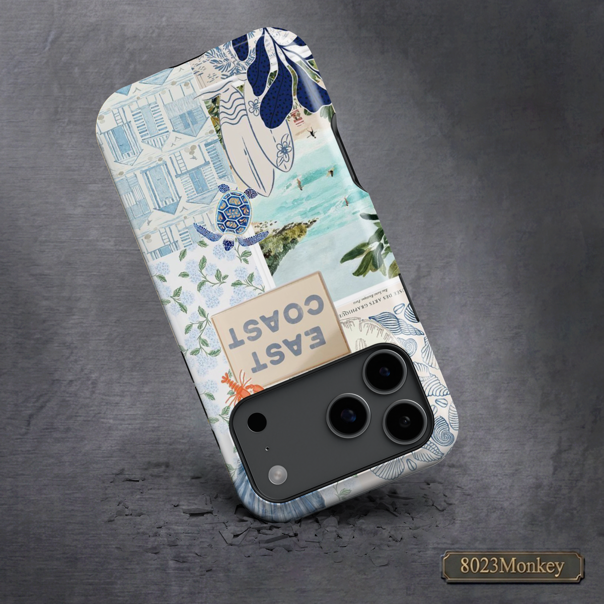 East Coast Beach Collage MgaSafe Tough Phone Case for iPhone and Samsung