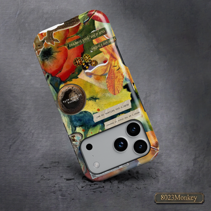 Aesthetic Nature Scrapbook Collage MgaSafe Tough Cover for iPhone and Samsung