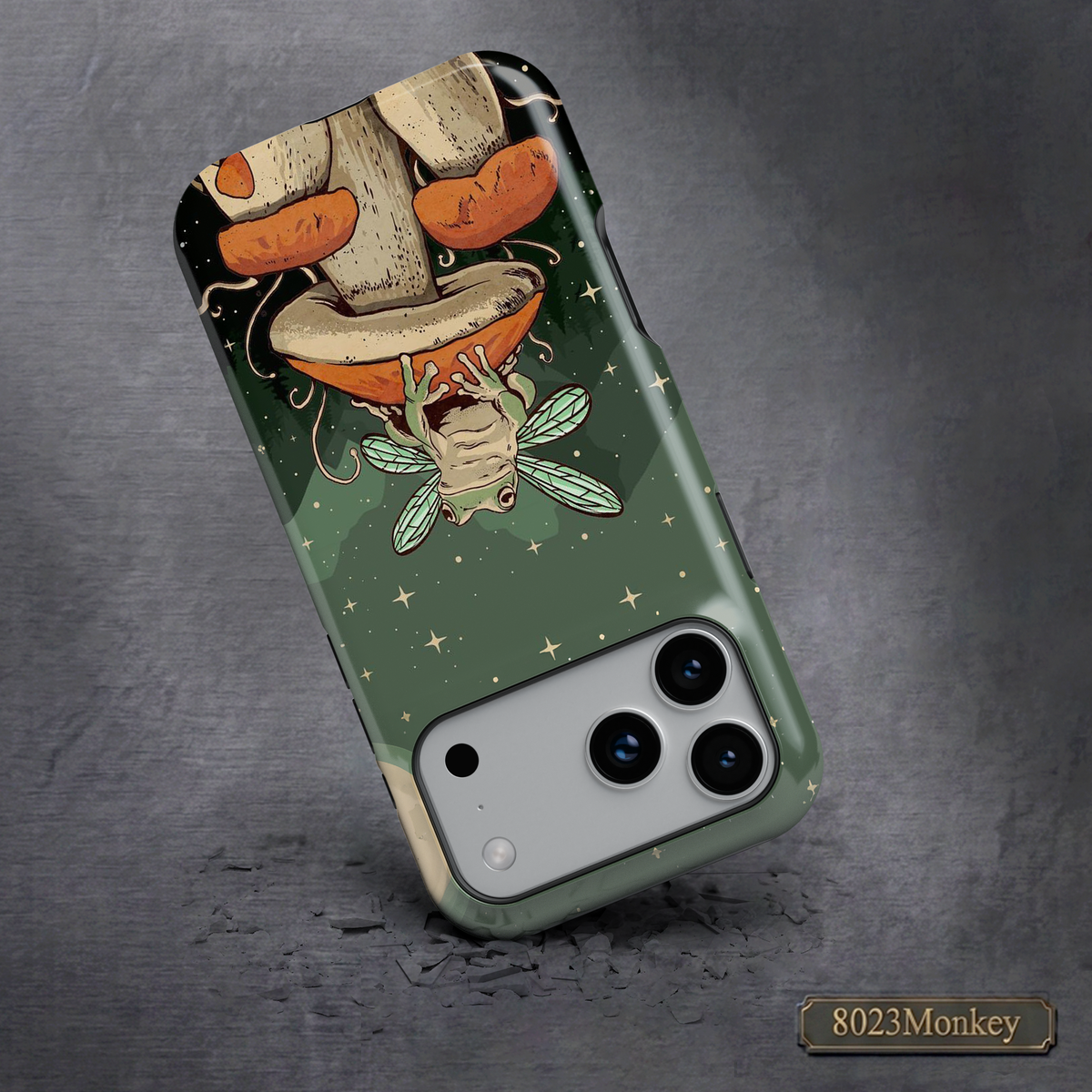 Fairy Wing Frog Mushroom MgaSafe Tough Cover for iPhone and Samsung