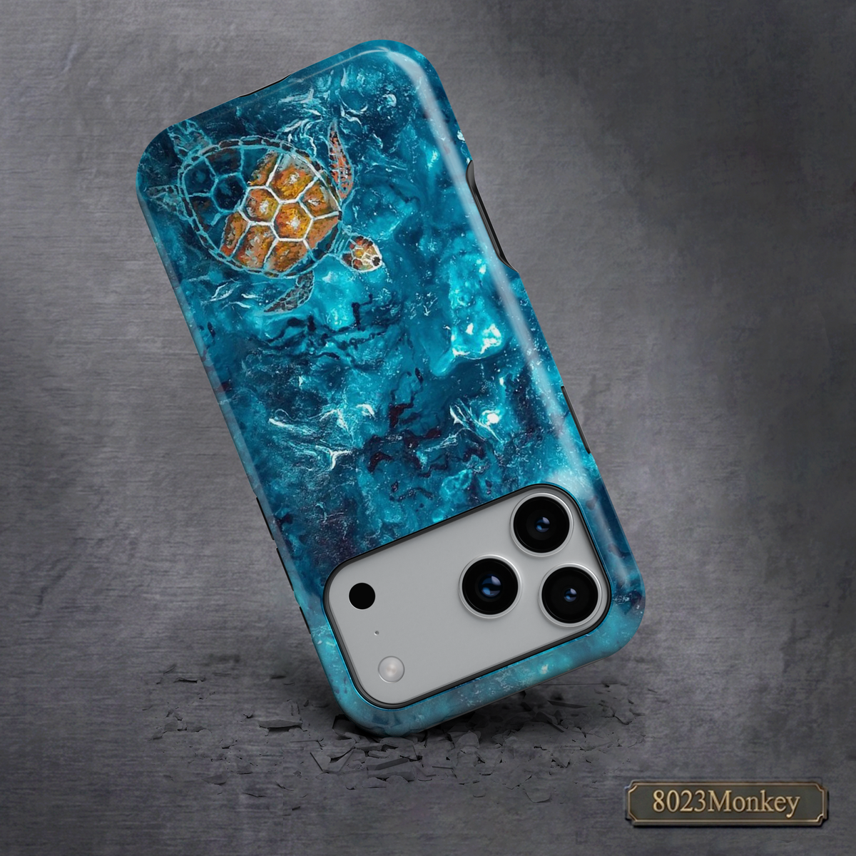 Ocean Sea Turtle MgaSafe Tough Cover for iPhone and Samsung