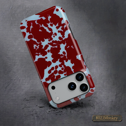Aesthetic Maroon Splash MgaSafe Tough Cover for iPhone and Samsung